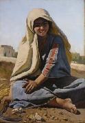 Charles Verlat The Girl from Bethlehem oil painting artist